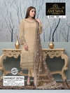 Ayesha Fatima 101 Georgette Pakistani Suits Catalog
